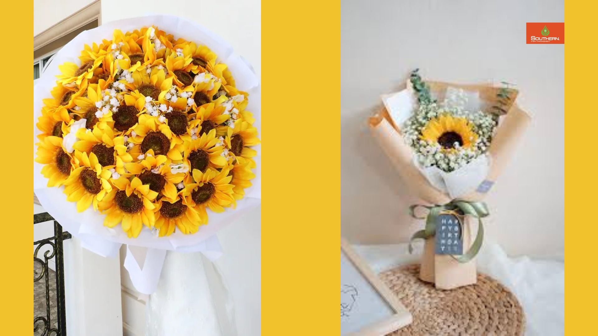 ช่อดอกทานตะวัน